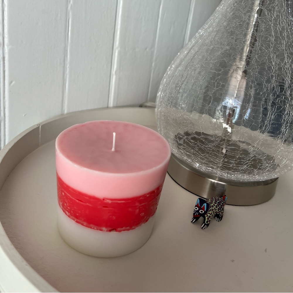 Pink Sunset Candle